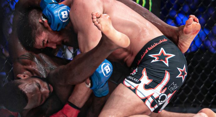 Brutal! Irmão de campeão do UFC é nocauteado por estrela do Bellator; veja
