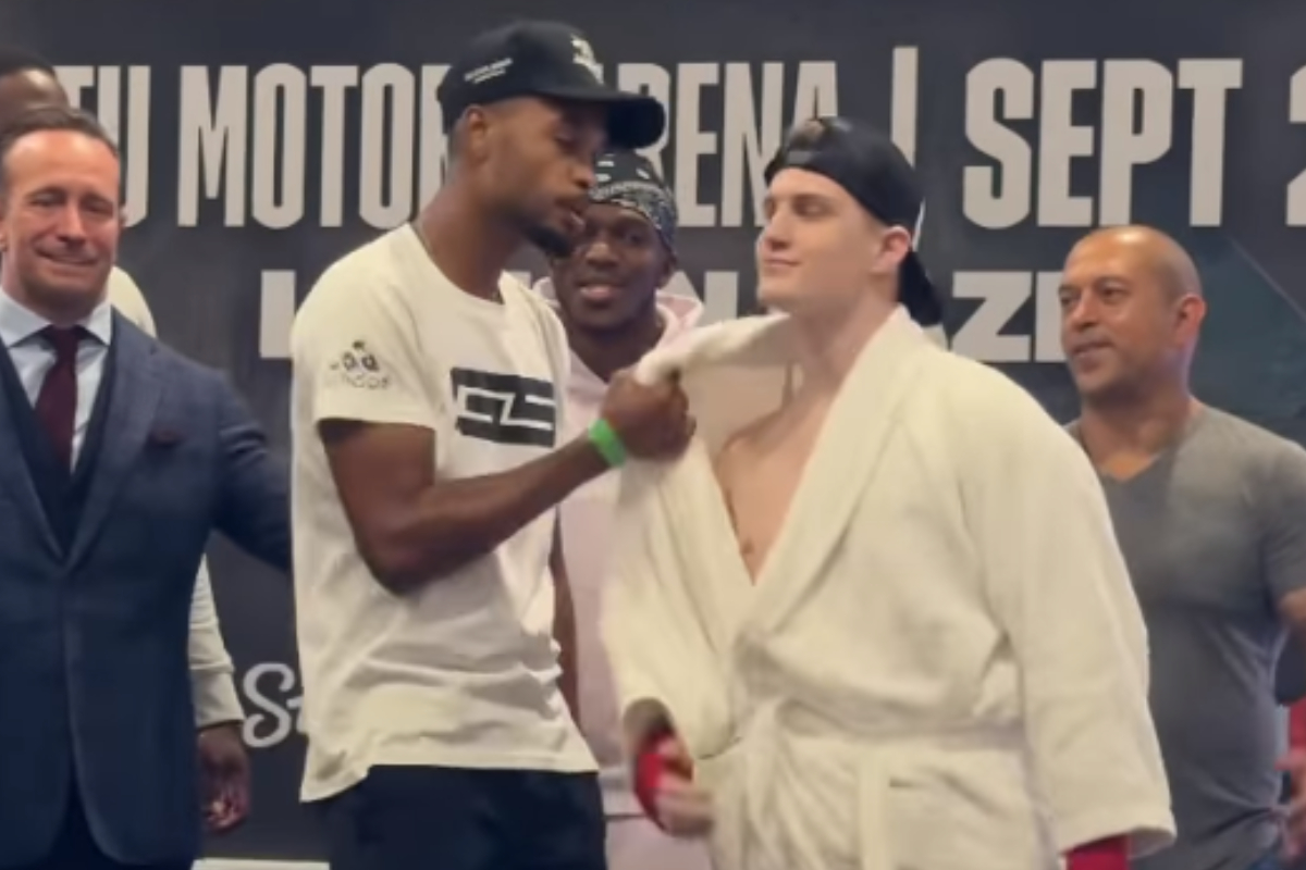 Gabriel Silva confronta rival durante coletiva de imprensa