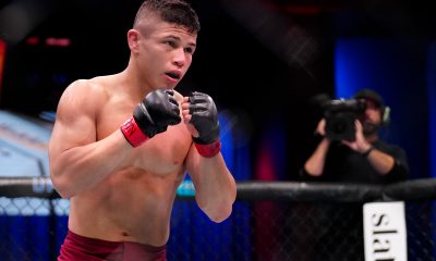 Jean Matsumoto encara adversário no meio do octógono do Contender Series
