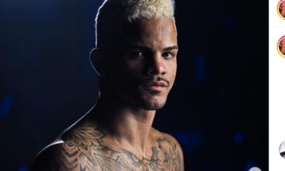Felipe dos Santos posa para foto antes dos tempos de UFC