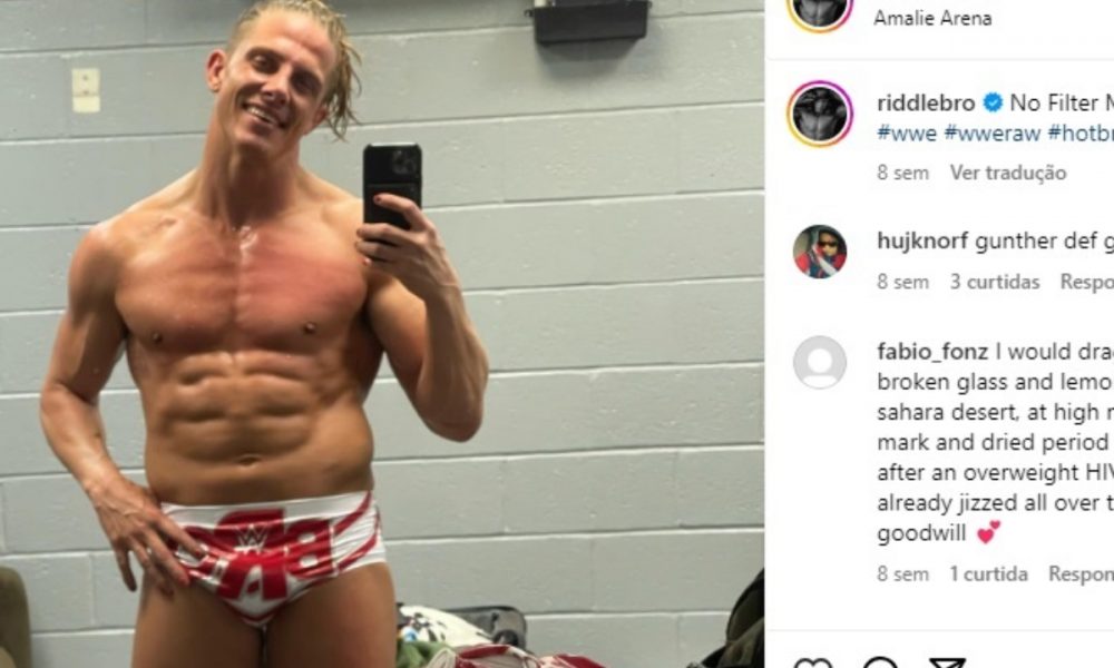 Matt Riddle migrou do MMA para o pro-wrestling