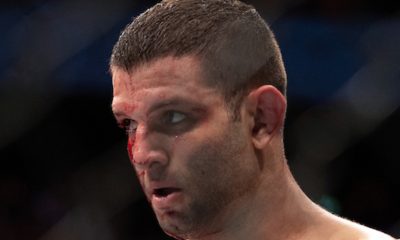 Thiago Moisés bem que tentou surpreender Benoit St-Denis, mas sofreu com a agressividade do francês