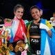 Amanda Serrano e Danila Ramos confraternizam após luta histórica no boxe.