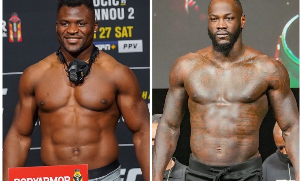 Ngannou e Wilder podem entrar em rota de colisão no boxe ou MMA