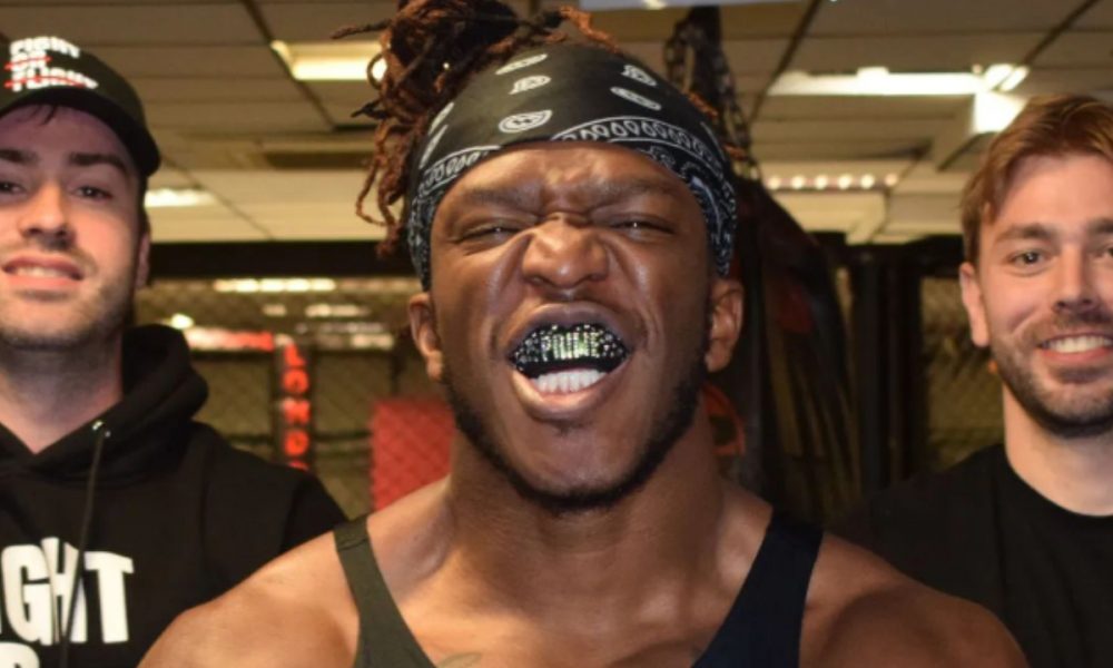 KSI veste o protetor bucal mais caro do mundo