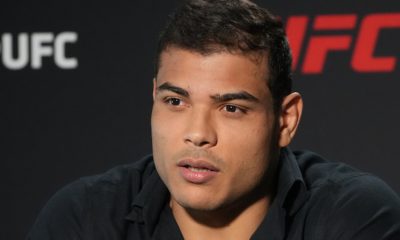 Borrachinha conversa com a imprensa durante media day do UFC