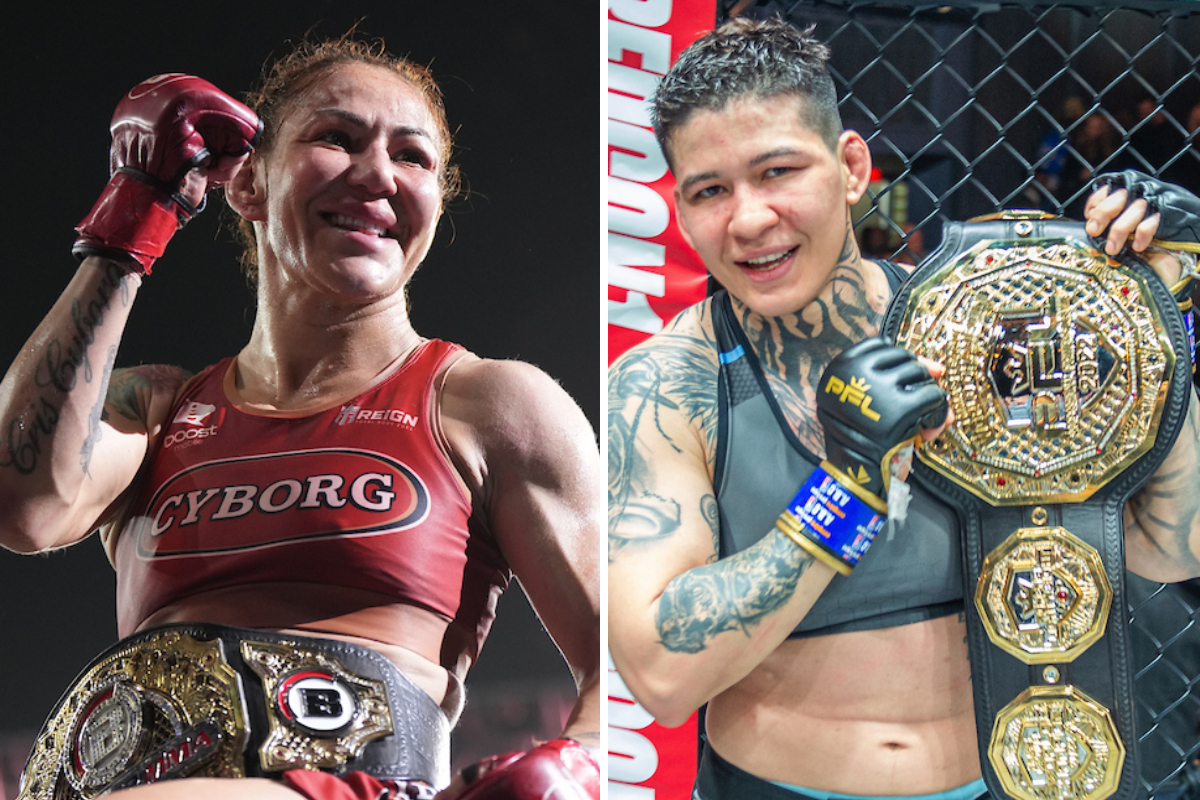 Presidente da PFL confirma duelo de campeãs entre Cris Cyborg e Larissa Pacheco
