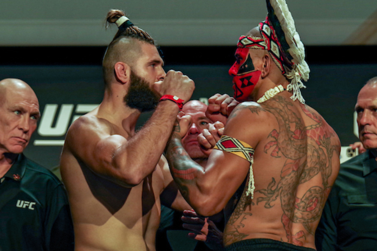 Poatan e Prochazka protagonizam encarada intensa antes do UFC 295; veja