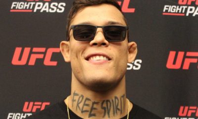 Caio Borralho conversa com a imprensa durante media day do UFC SP
