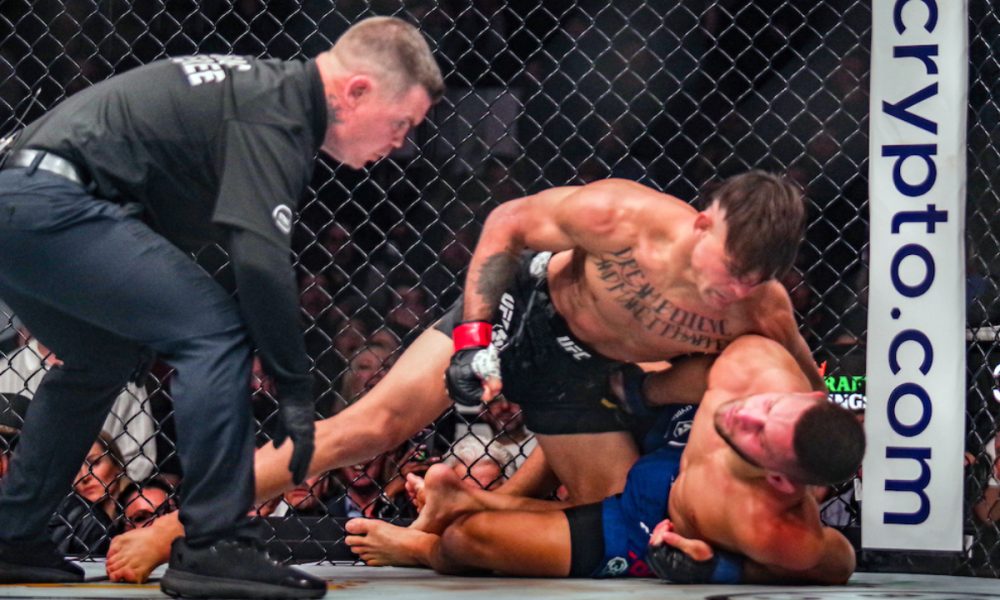 Diego Lopes venceu a segunda luta seguida no UFC