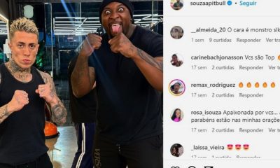 Alexandre Pitbull trabalha como segurança do MC Daniel