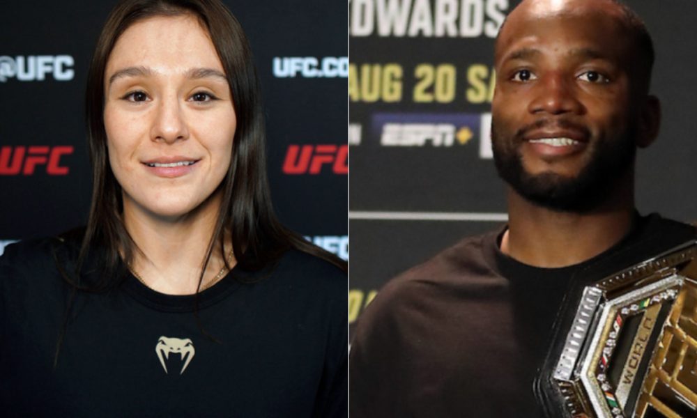 Alexa Grasso e Leon Edwards são campeões do UFC e impressionam em ação