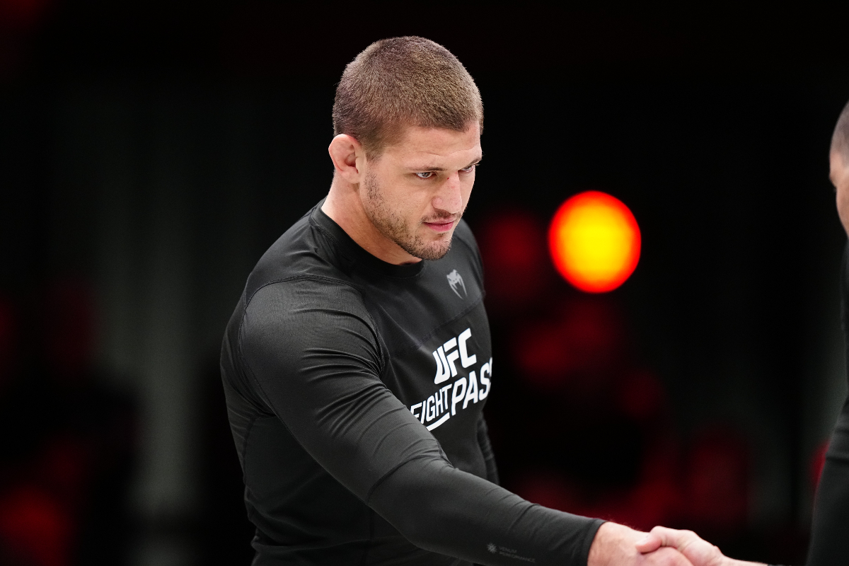 Nicholas Meregali prestes a entrar em ação no UFC Fight Pass Invitational 5