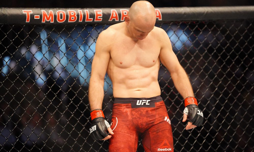 Mark O. Madsen no UFC 248.