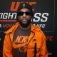 Manel Kape posa para fotos após conversar com a reportagem da Ag Fight no UFC Apex