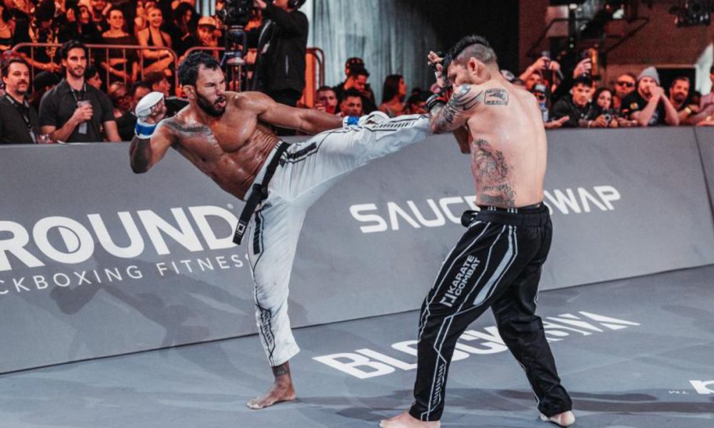 Ex-UFC, Rafael Alves estreou com o pé direito no Karate Combat.