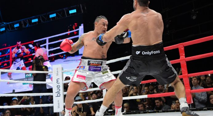 Popó atropela Bambam em 36 segundos em nocaute-relâmpago no FMS