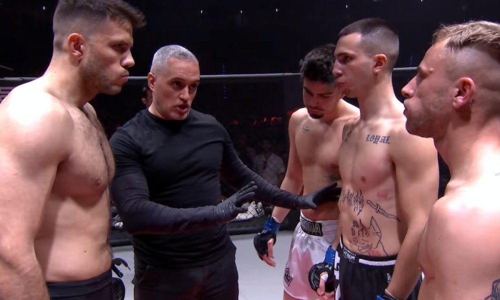 Eduardo Riego finalizou três adversários durante uma luta