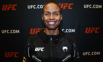 Luana Dread posa para fotos após dar entrevista para a reportagem da Ag Fight