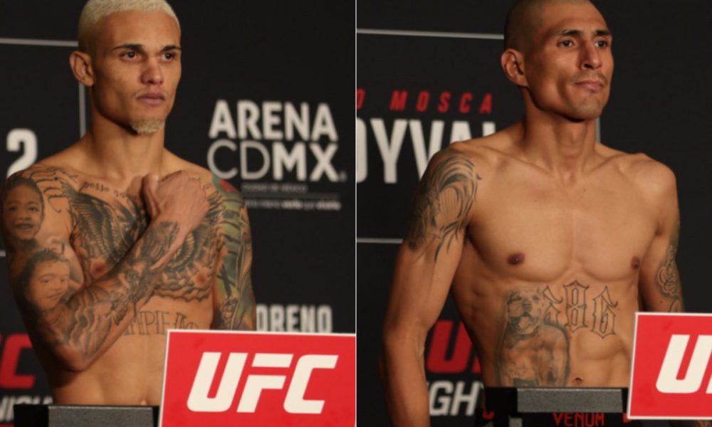Daniel Miojo e Edgar Chairez se enfrentam no UFC México.