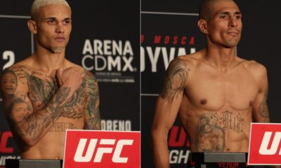 Daniel Miojo e Edgar Chairez se enfrentam no UFC México.