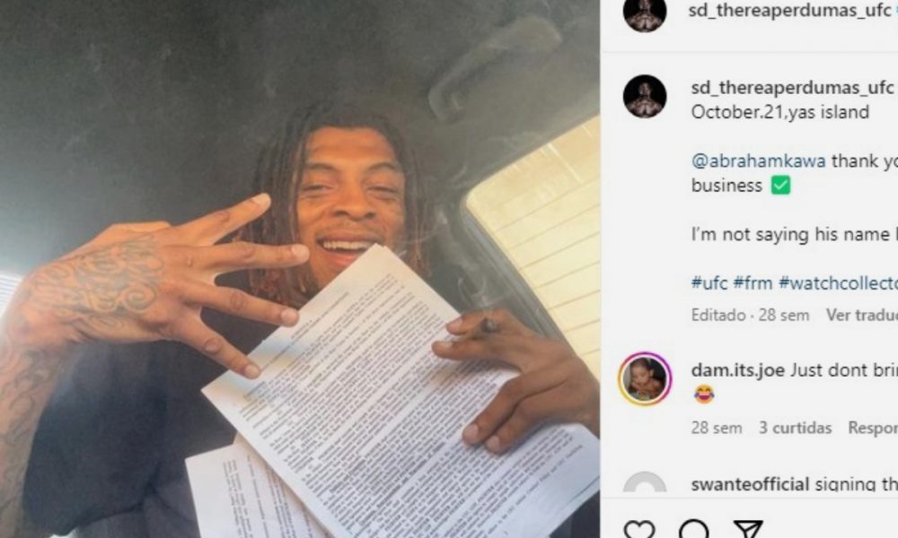 Sedriques Dumas integra os médios do UFC