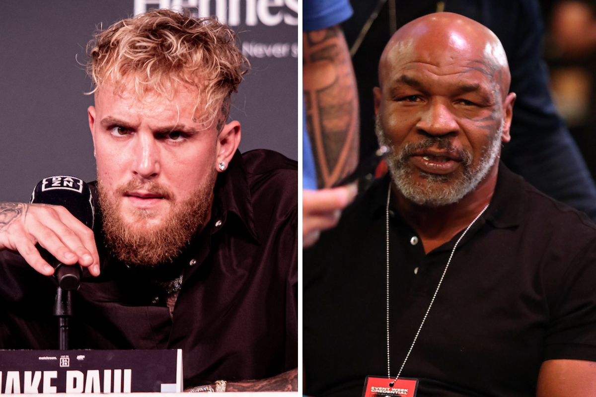Jake Paul e Mike Tyson se enfrentam no boxe em julho.