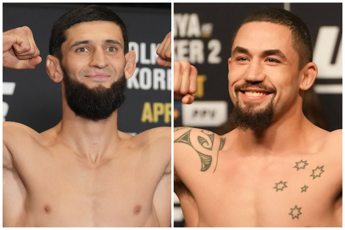 Lobo de volta! Chimaev enfrenta Whittaker na luta principal do UFC Arábia Saudita
