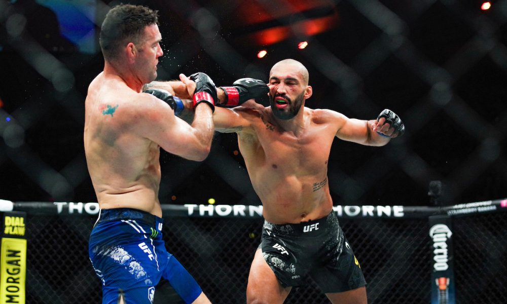 Blindado sofre com dedo no olho em luta com Weidman