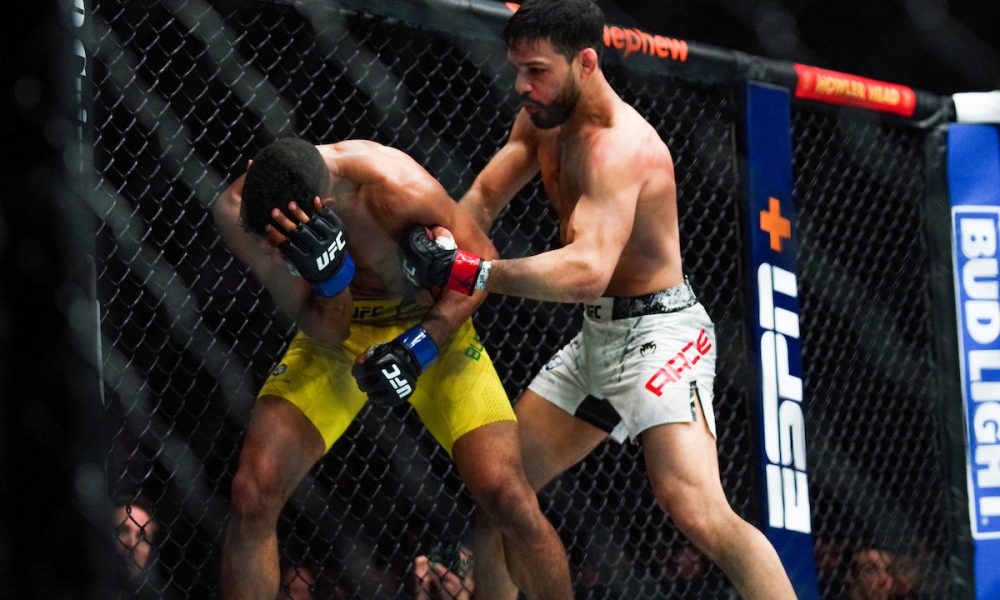 O brasileiro foi nocauteado no segundo round