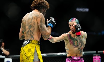 Sean O'Malley encara Marlon Chito Vera no octógono do UFC 299