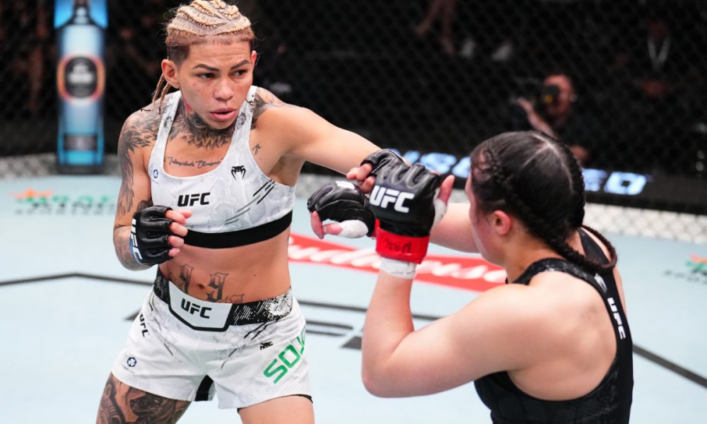 Ketlen Esquentadinha venceu Marnic Mann no UFC Vegas 91.