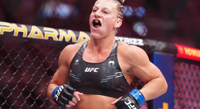 Kayla Harrison elogia Ketlen Vieira antes do UFC 307, mas alerta: “Sou melhor em tudo”