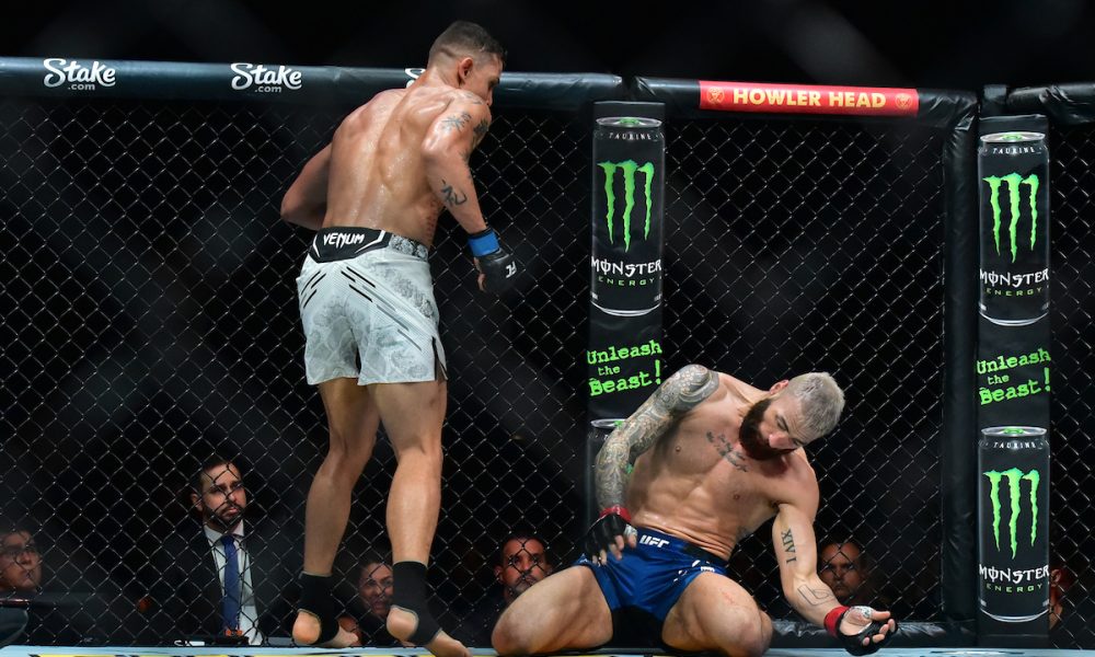 Caio Borralho nocauteou Paul Craig no UFC Rio.