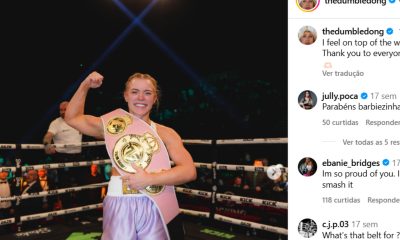 Elle Brooke se divide entre as carreiras de atriz pornô e lutadora de boxe.