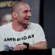 Sean Strickland na coletiva de imprensa do UFC 302.