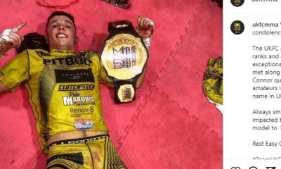 Connor Hitchens lutou no Cage Warriors