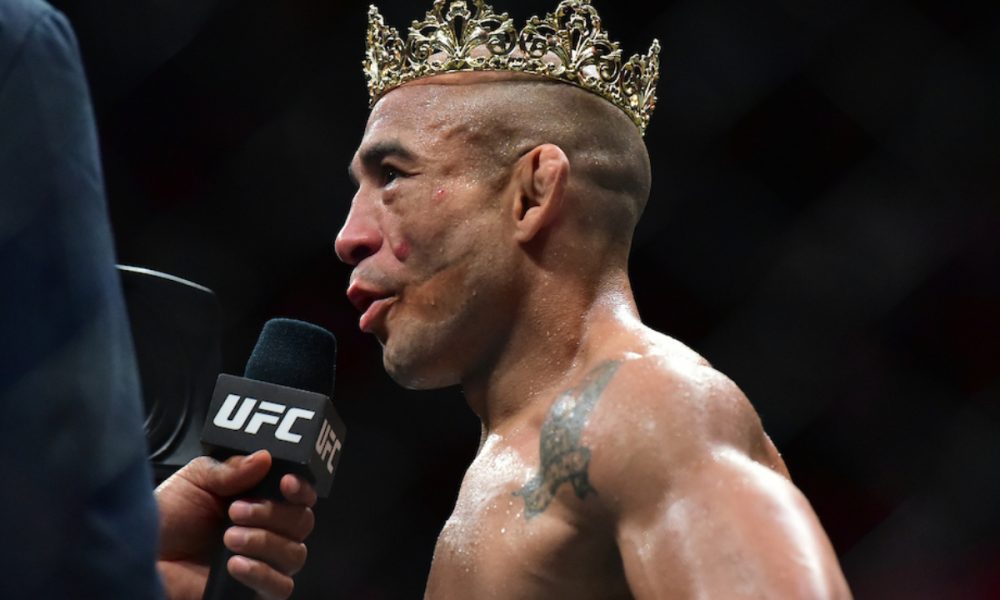 José Aldo é ex-campeão do UFC e uma lenda do MMA