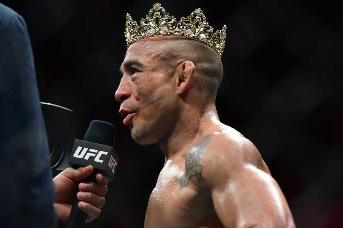 José Aldo é ex-campeão do UFC e uma lenda do MMA