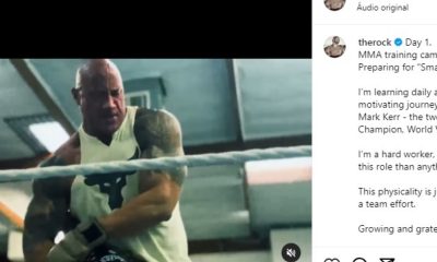 The Rock é uma das maiores estrelas de Hollywood