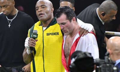 Anderson Silva e Chael Sonnen deixam a rivalidade de lado no Spaten Fight Night