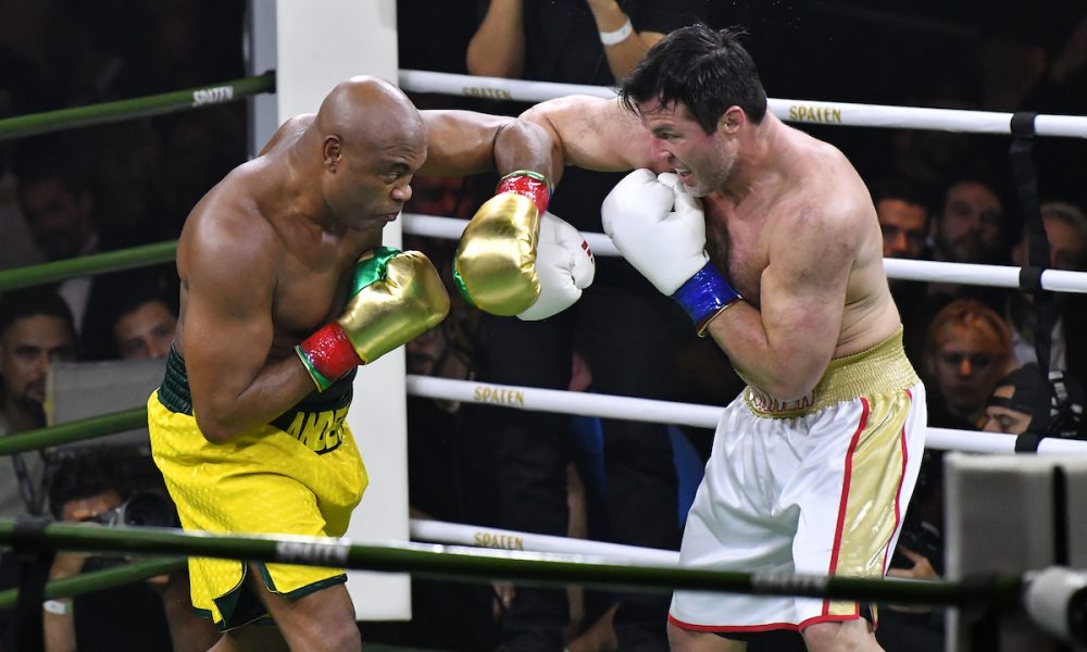 Anderson Silva e Chael Sonnen duelaram em ritmo de treino