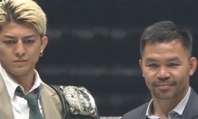 Manny Pacquiao e Chihiro Suzuki vão lutar boxe no Rizin