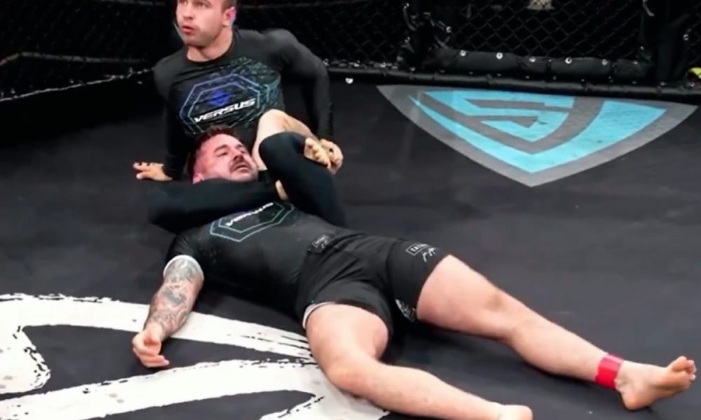 Sven Groten ficou inconsciente e sofreu uma lesão no braço na luta contra Rene Haendel