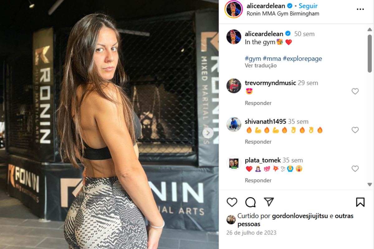 Estrela do TikTok é contratada para substituir brasileira no UFC 304