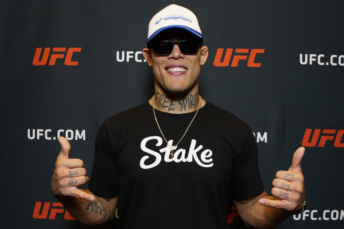 Em alta no UFC, Caio Borralho explica parceria com estilista