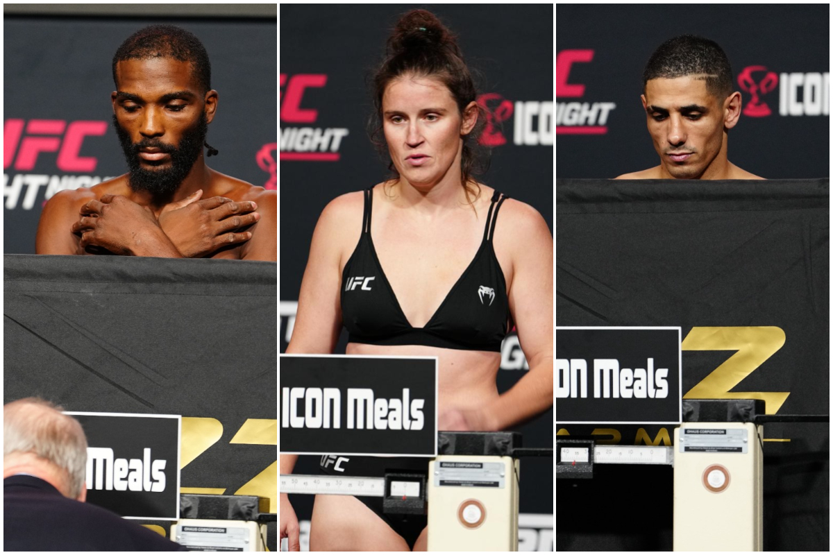 Pesagem do UFC Vegas 95 é marcada por falhas na balança