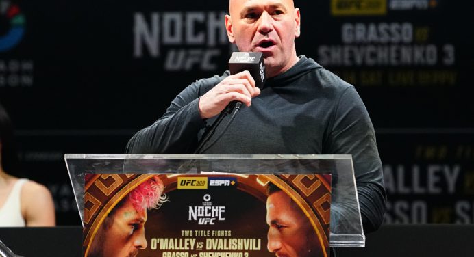 Dana White admite que Poatan pode virar número 1 peso-por-peso com vitória no UFC 313
