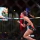 Mackenzie Dern comemora sua vitória sobre Amanda Ribas no UFC Vegas 101