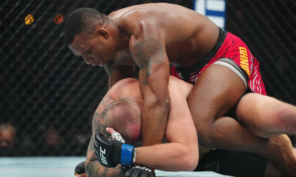 Malhadinho golpeia Spivac no UFC 311